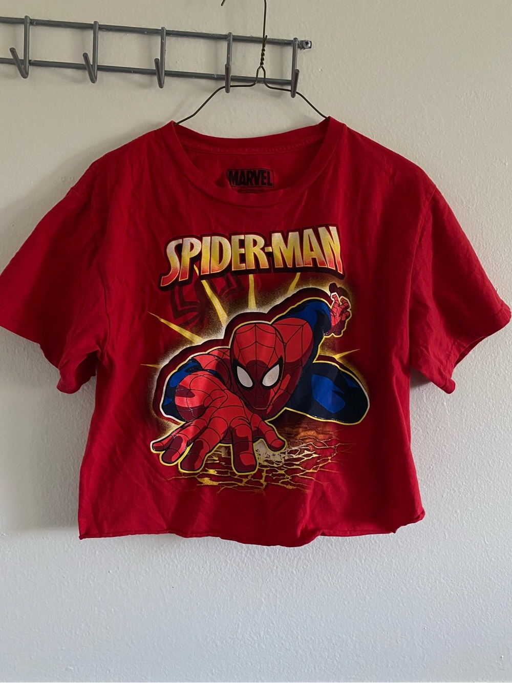 Spider-Man Crop Top Adult M